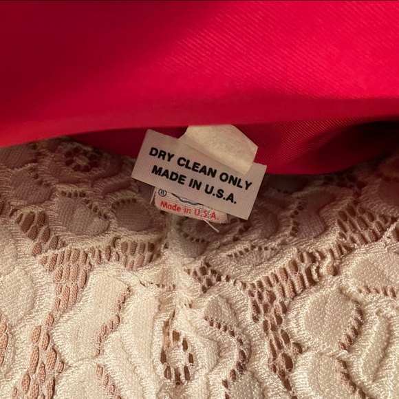 Dior Cherry Red and Black Trench Coat - Picture 7 of 9